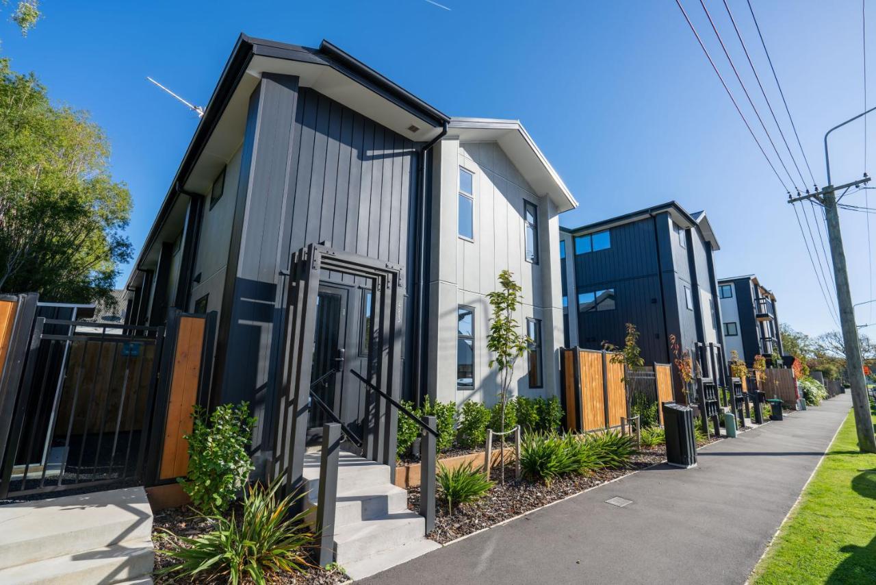 Ferienwohnung King Bed On Hagley Park Corner In The Cbd Christchurch Exterior foto